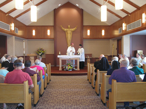 The chapel at St. Joseph's Home
